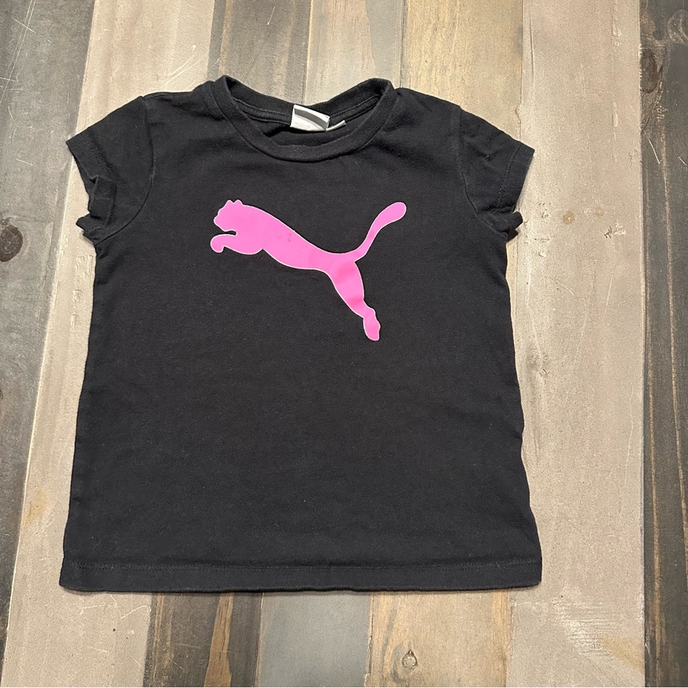 Toddler Girls Puma T-Shirt Size XXS (3/4)